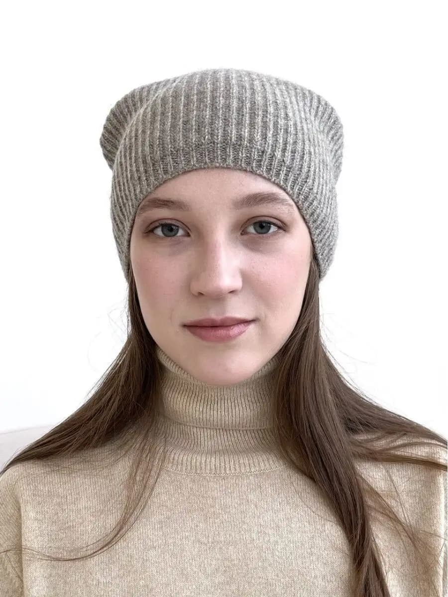 Шапка унисекс из овечьей шерсти / Монголия 6