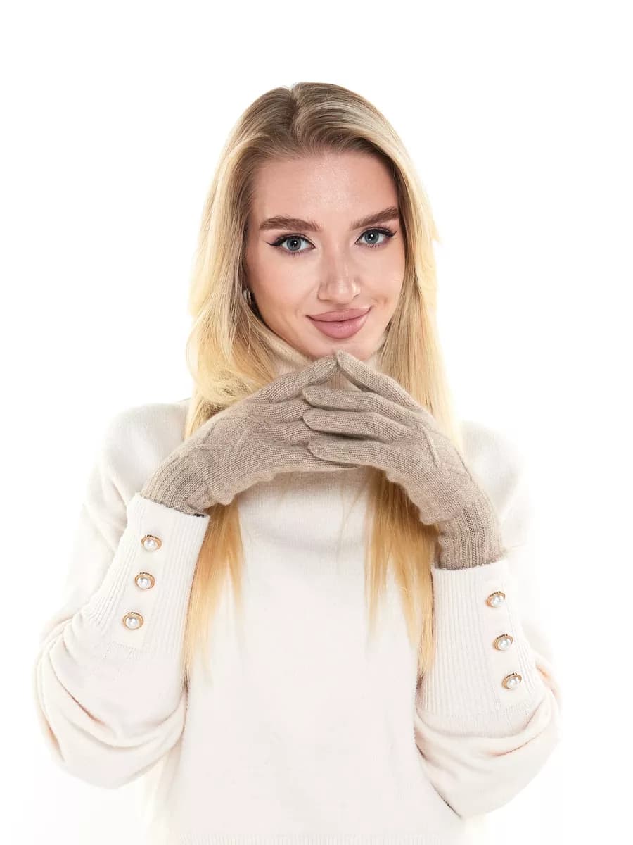 Перчатки кашемировые 100% 5
