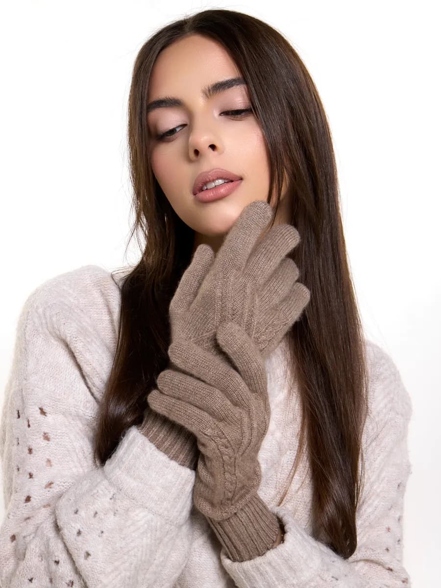 Перчатки кашемировые 100% из Монголии 4