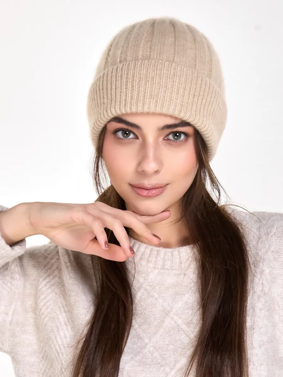 Шапка кашемировая 100% из Монголии